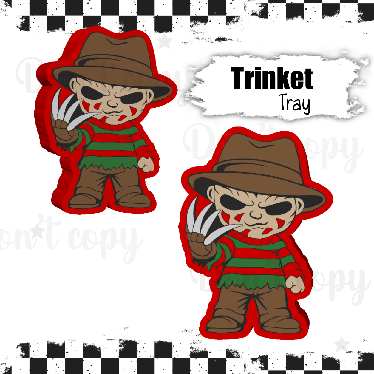 3D Printed Trinket trays - ELM Street