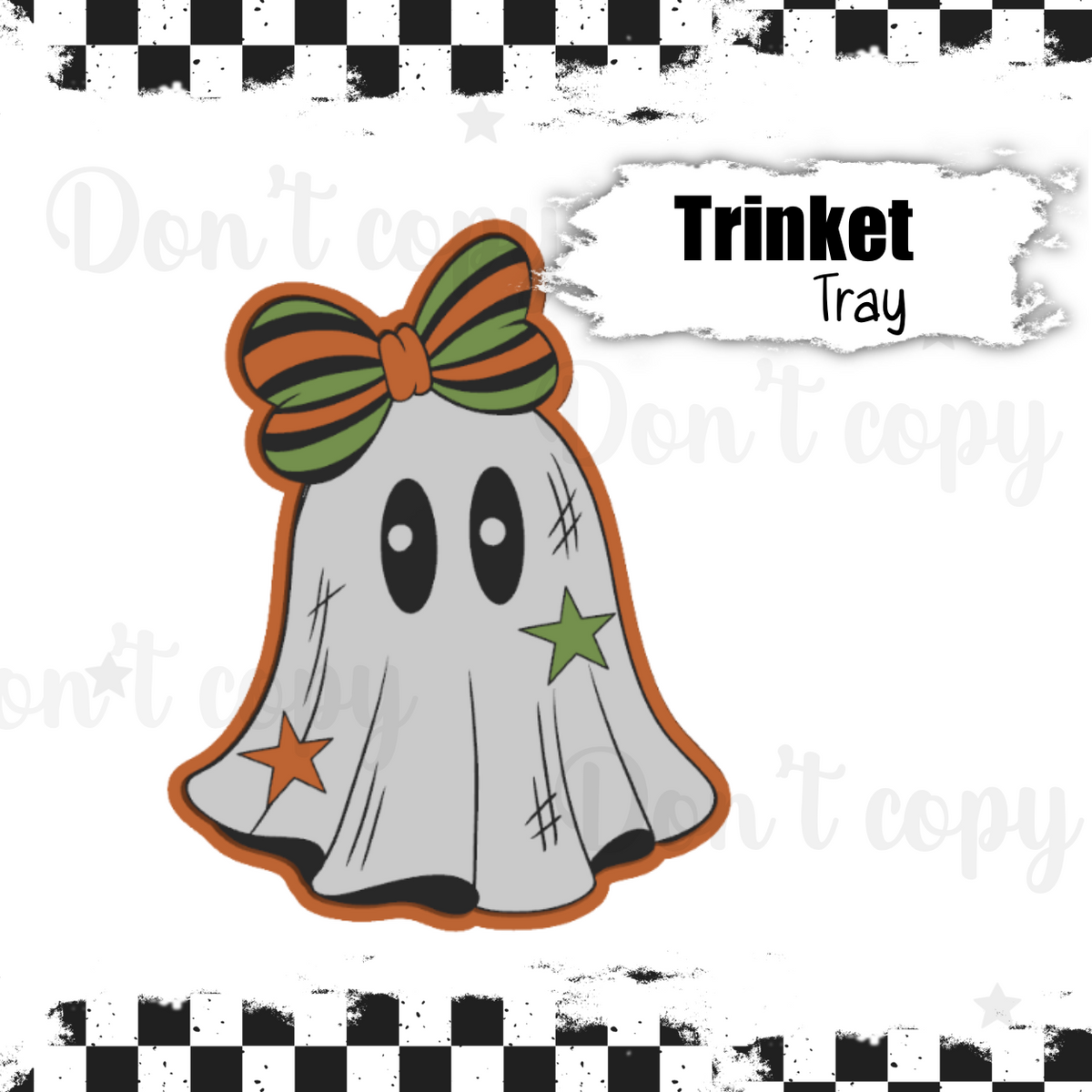 3D Printed Trinket trays - Boo Boo
