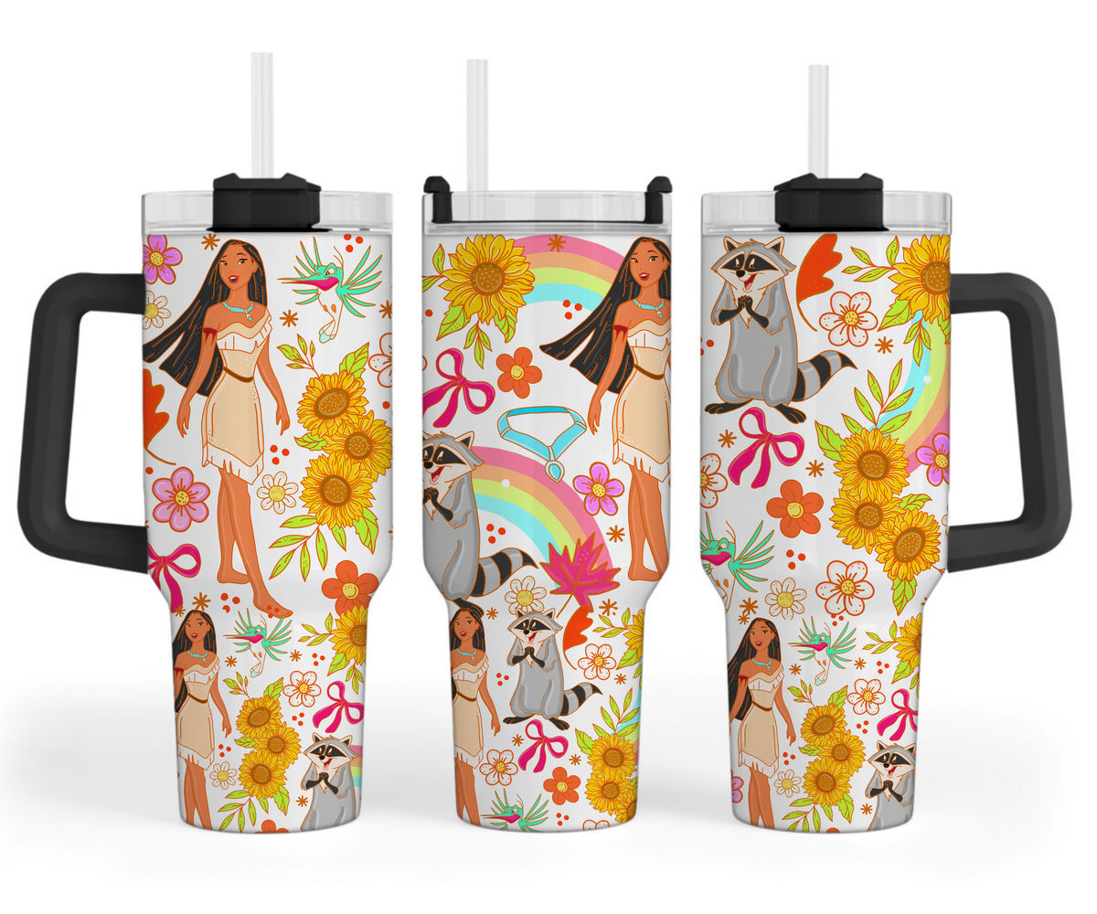 40oz Tumbler- Princess