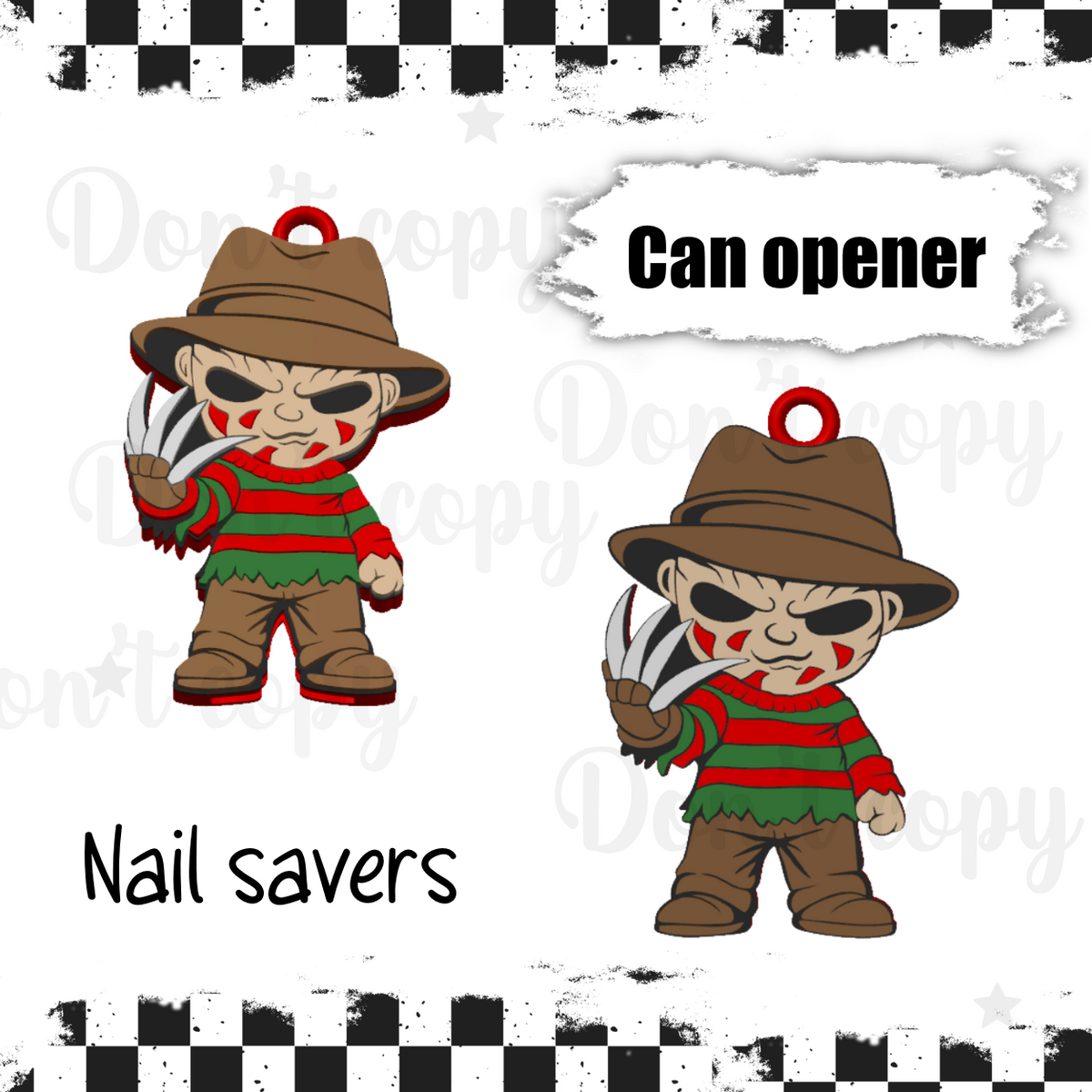Nail saver/ Can opener #16