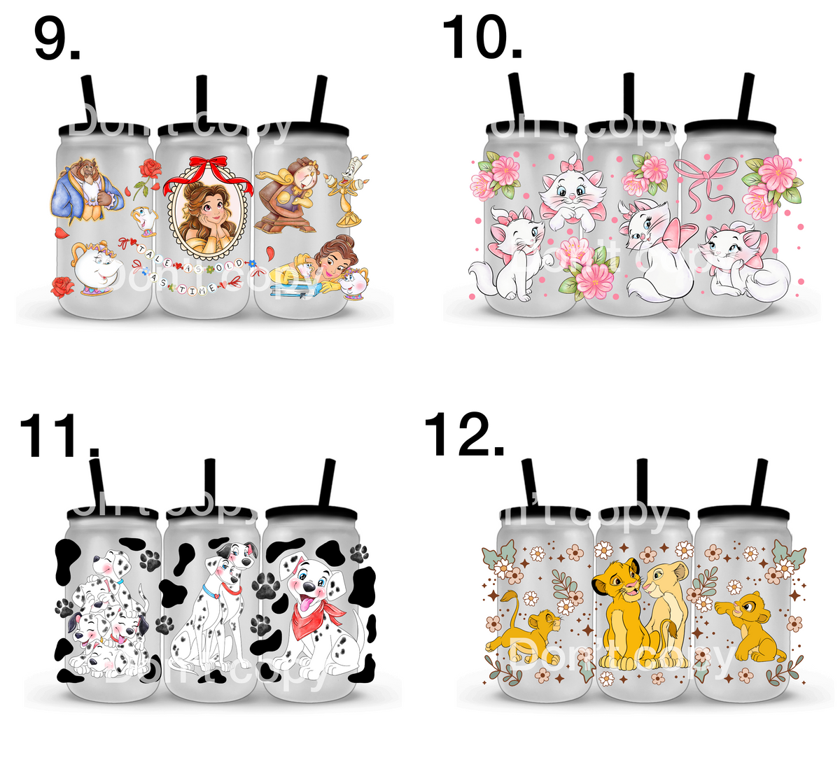 Build your own 16oz Snow Globe glitter tumbler