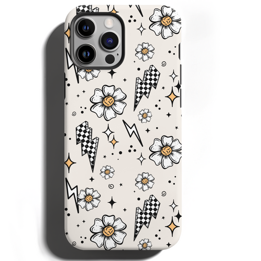 MagSafe Tough Phone case - Floral Bolts