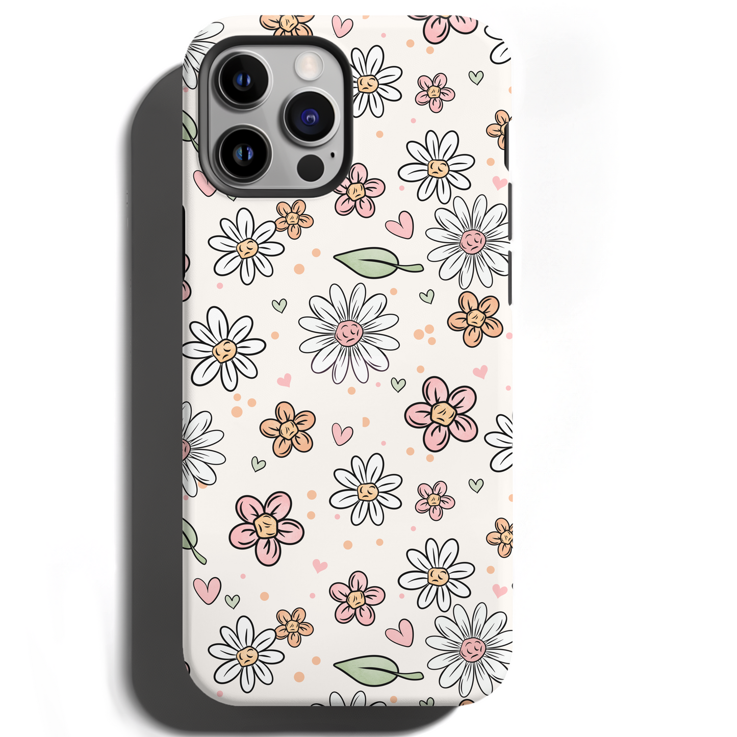 MagSafe Tough Phone case - Dull florals