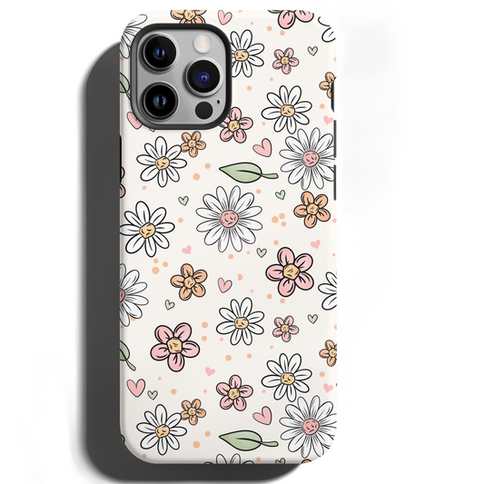 MagSafe Tough Phone case - Dull florals