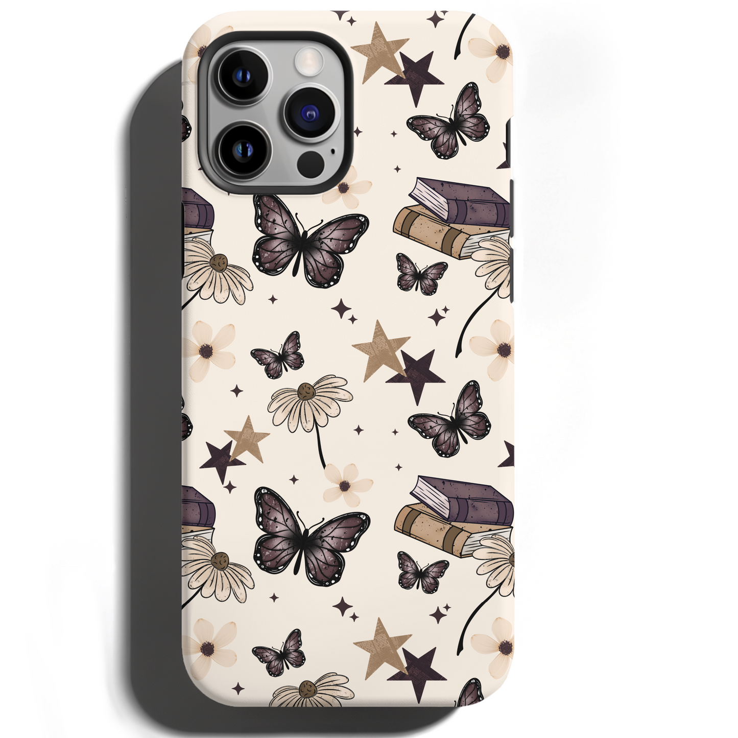 MagSafe Tough Phone case - Floral books