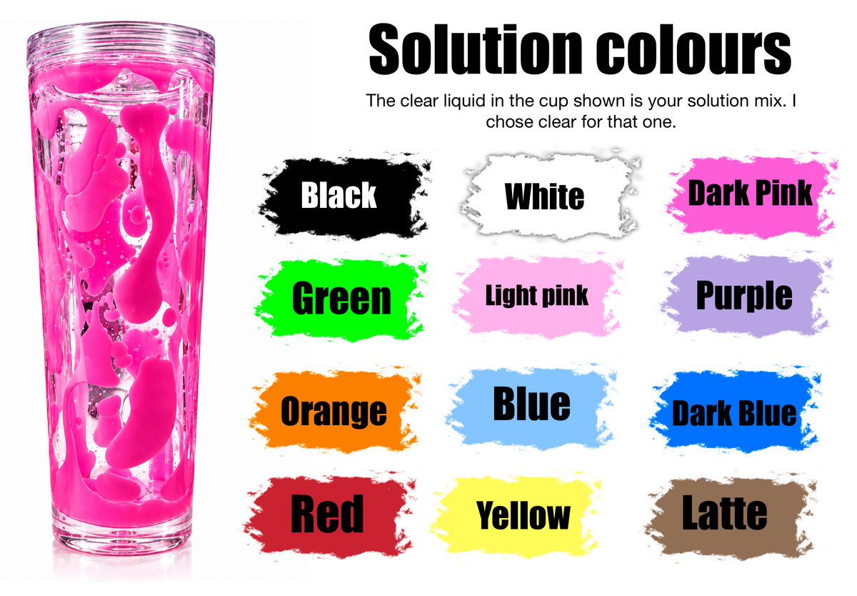 Build your own 24oz/ 16oz Lava Drip tumbler