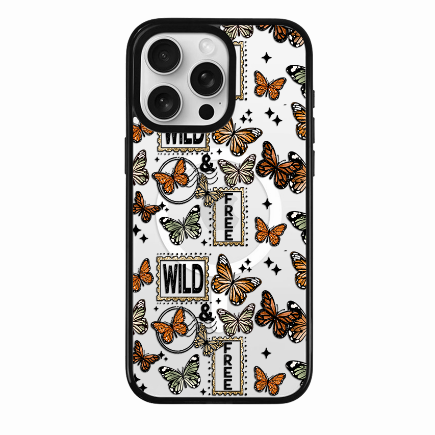 Clear MagSafe Phone case- Wild & free