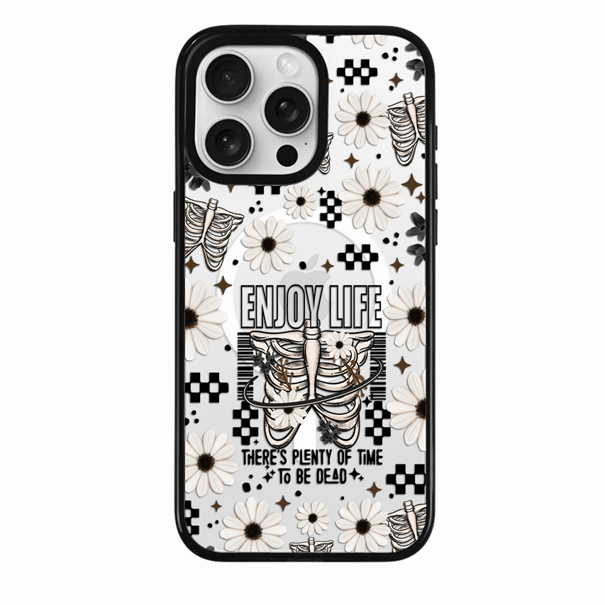 Clear MagSafe Phone case- Enjoy Life