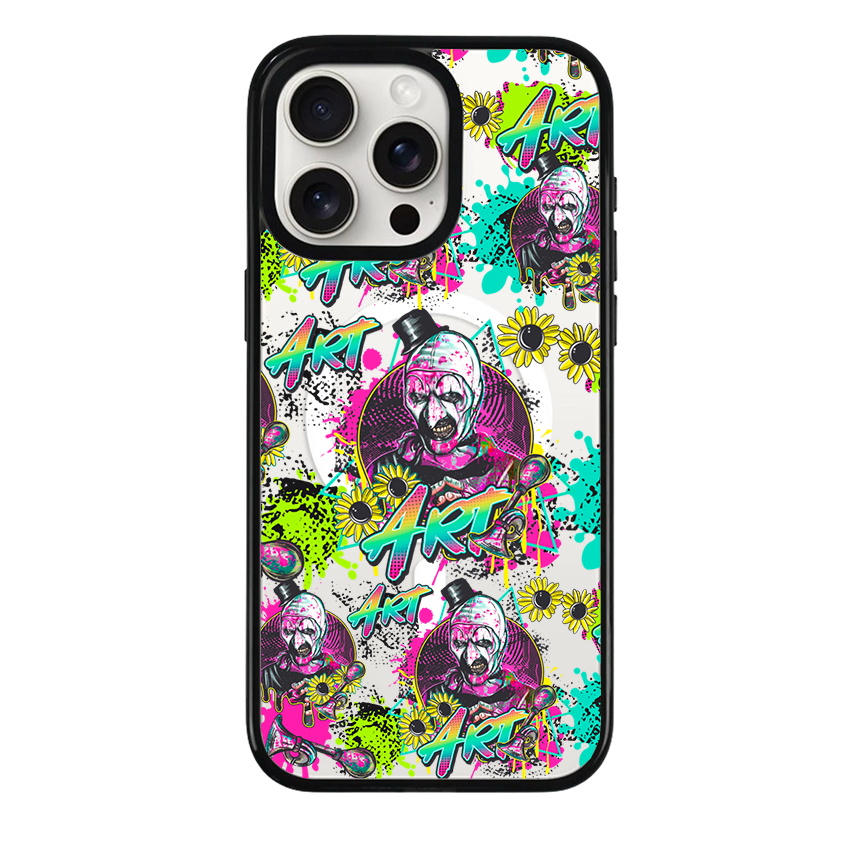 Clear MagSafe Phone case- Art