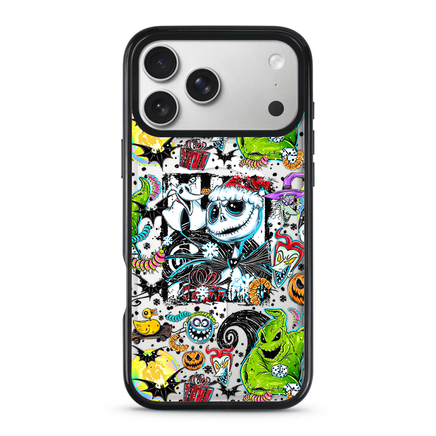 Clear MagSafe Phone case- N B C