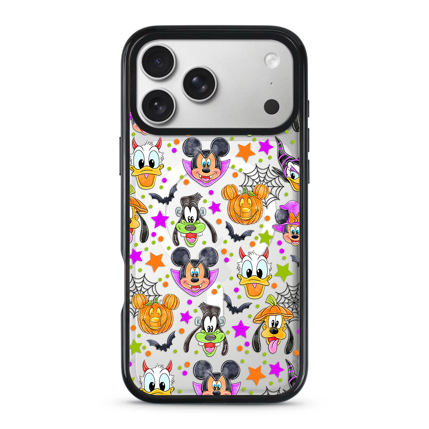Clear MagSafe Phone case- Halloween Mouse friends 3