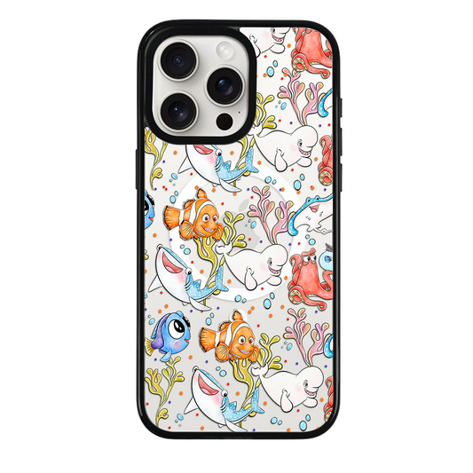 Clear MagSafe Phone case- Under the sea