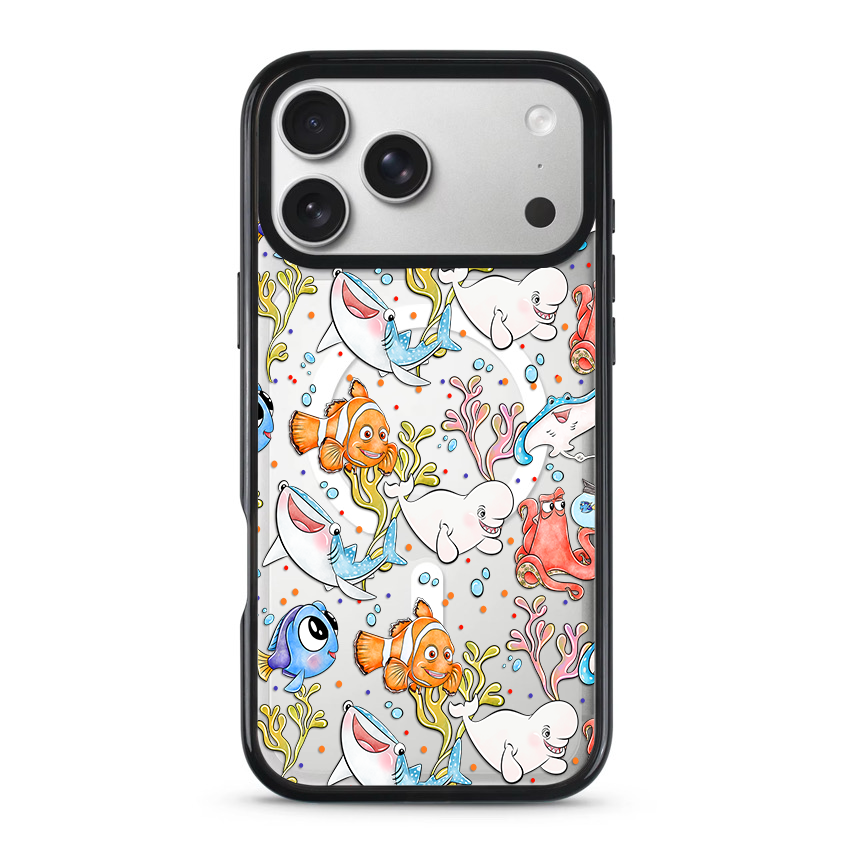 Clear MagSafe Phone case- Under the sea