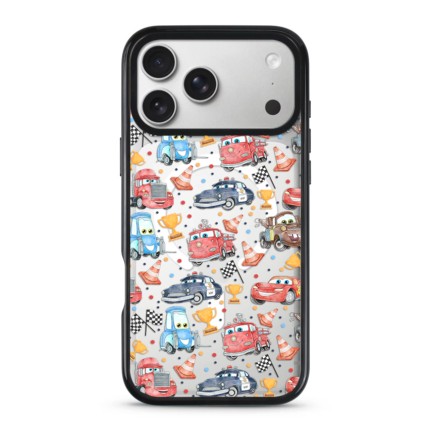Clear MagSafe Phone case- C A R S