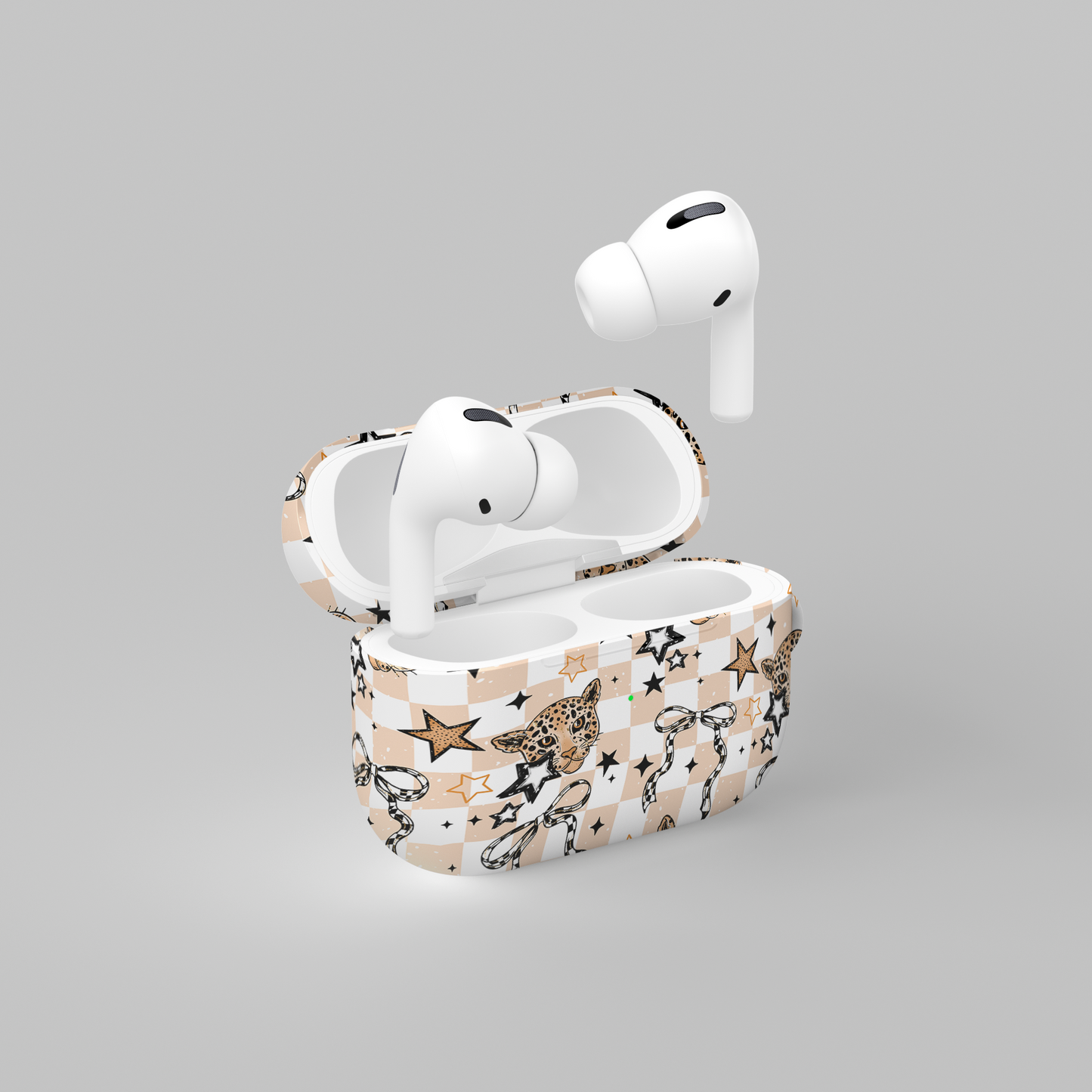 AirPods case - Cheetah bows