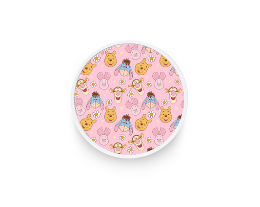 Phone grip- Honey Bear and colorful friends