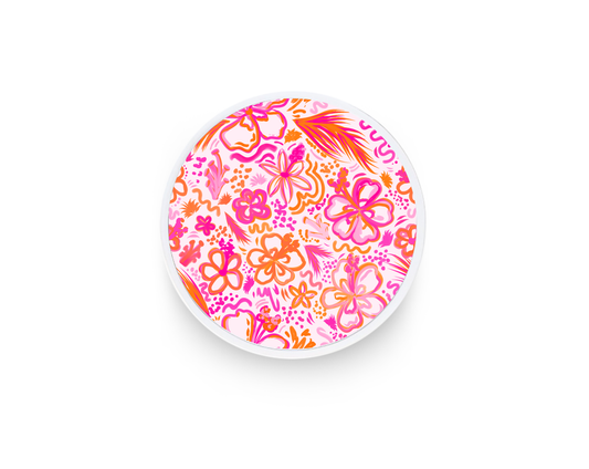 Phone grip- Pink and orange beach vibes