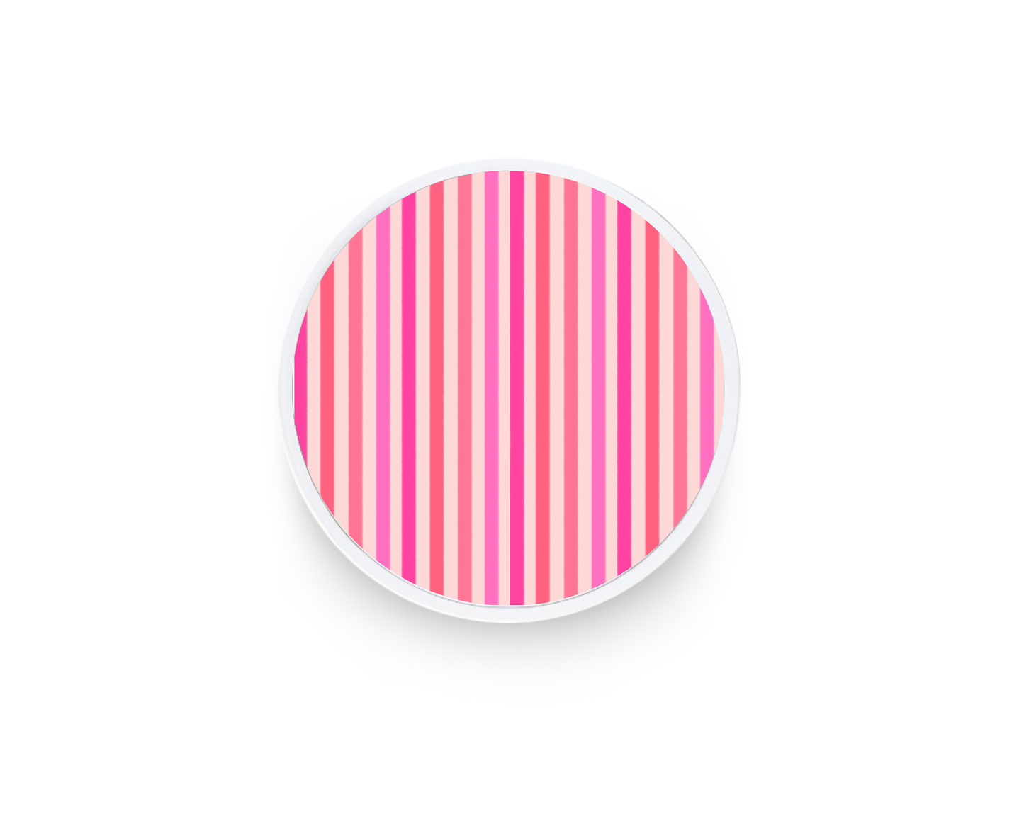 Phone grip- Pink stripes