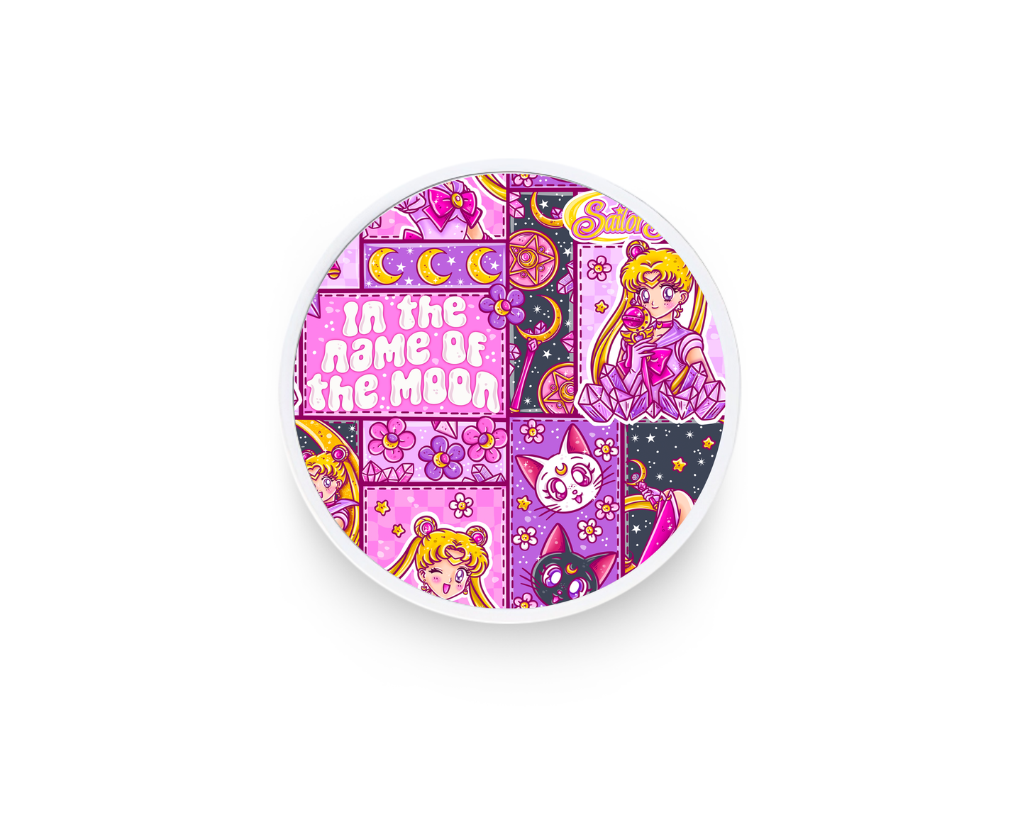 Phone grip- Moon girl