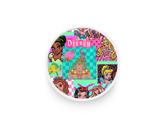 Phone grip- Patch work retro Princess