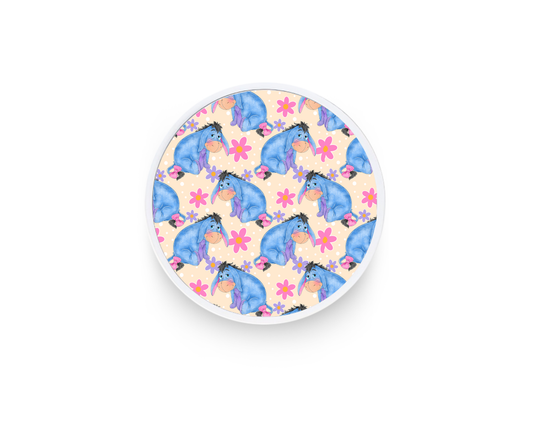 Phone grip- Cute blue donky