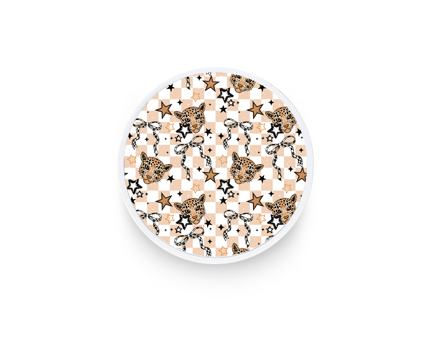 Phone grip- Cheetah bows