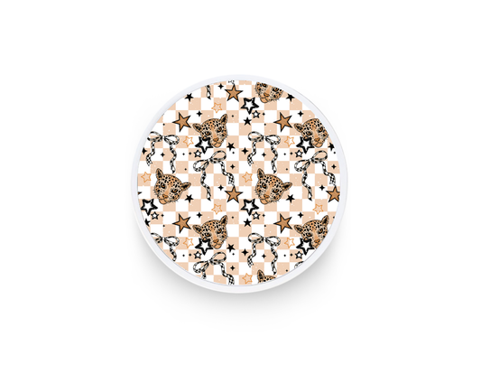 Phone grip- Cheetah bows