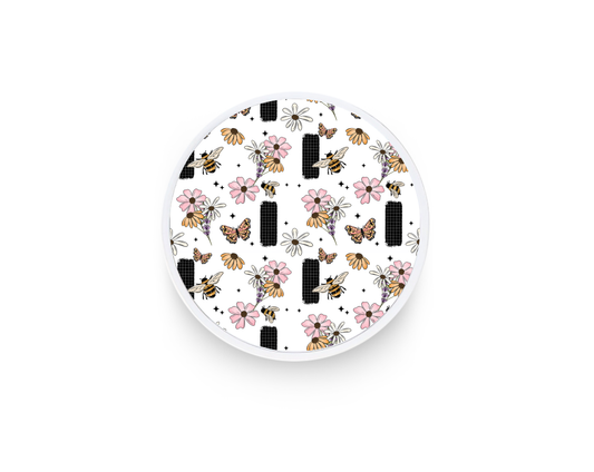 Phone grip- Spring flower bees