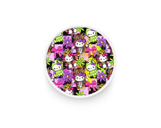 Phone grip- Colorful kitty