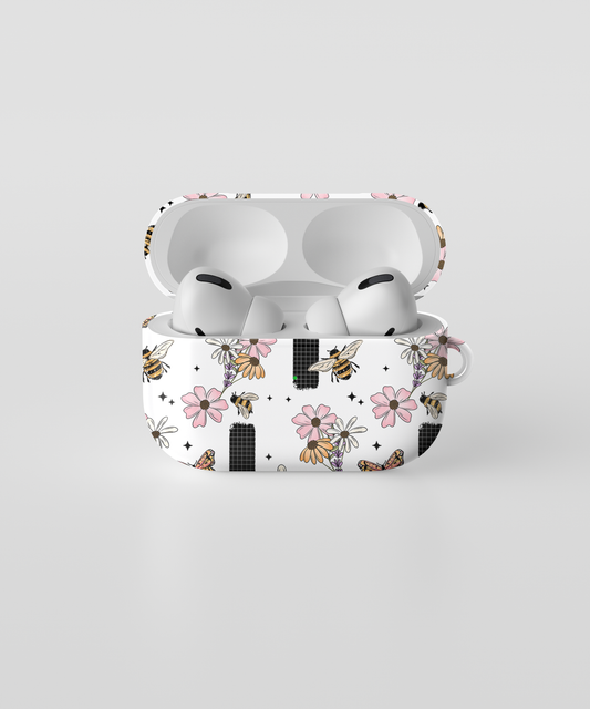 AirPods case - Sprint flower bees