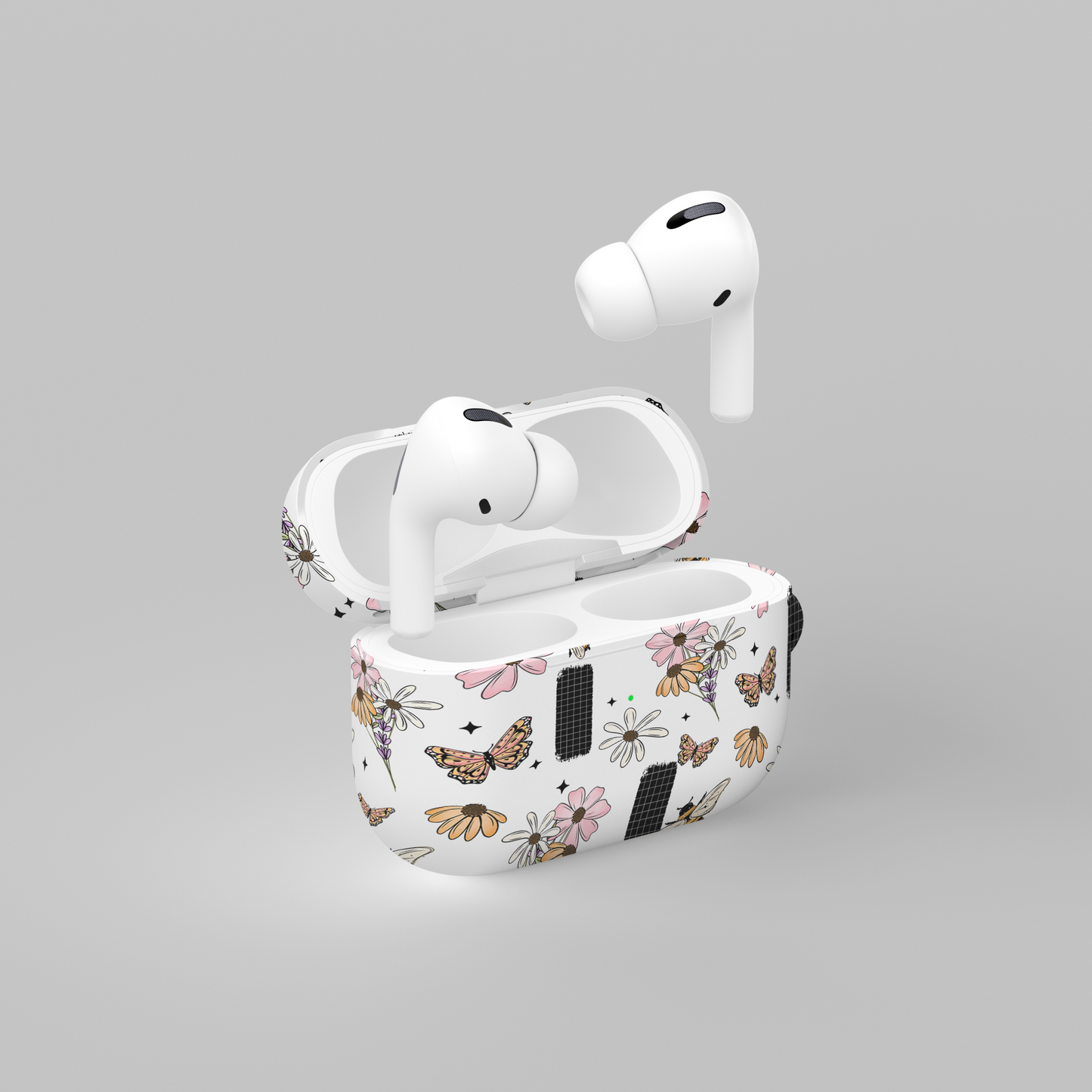 AirPods case - Sprint flower bees