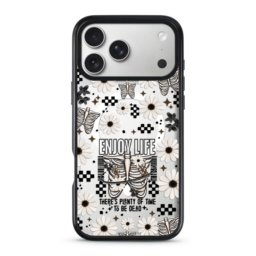 Clear MagSafe Phone case- Enjoy Life