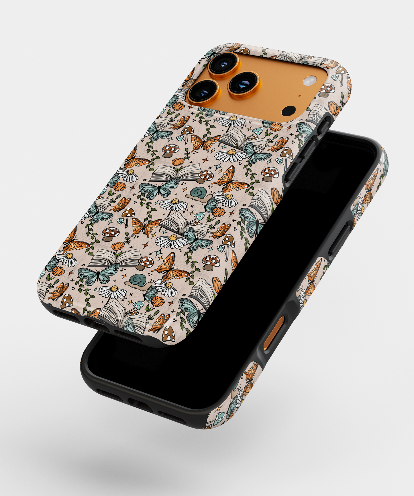 MagSafe Tough Phone case - Cottagecore books