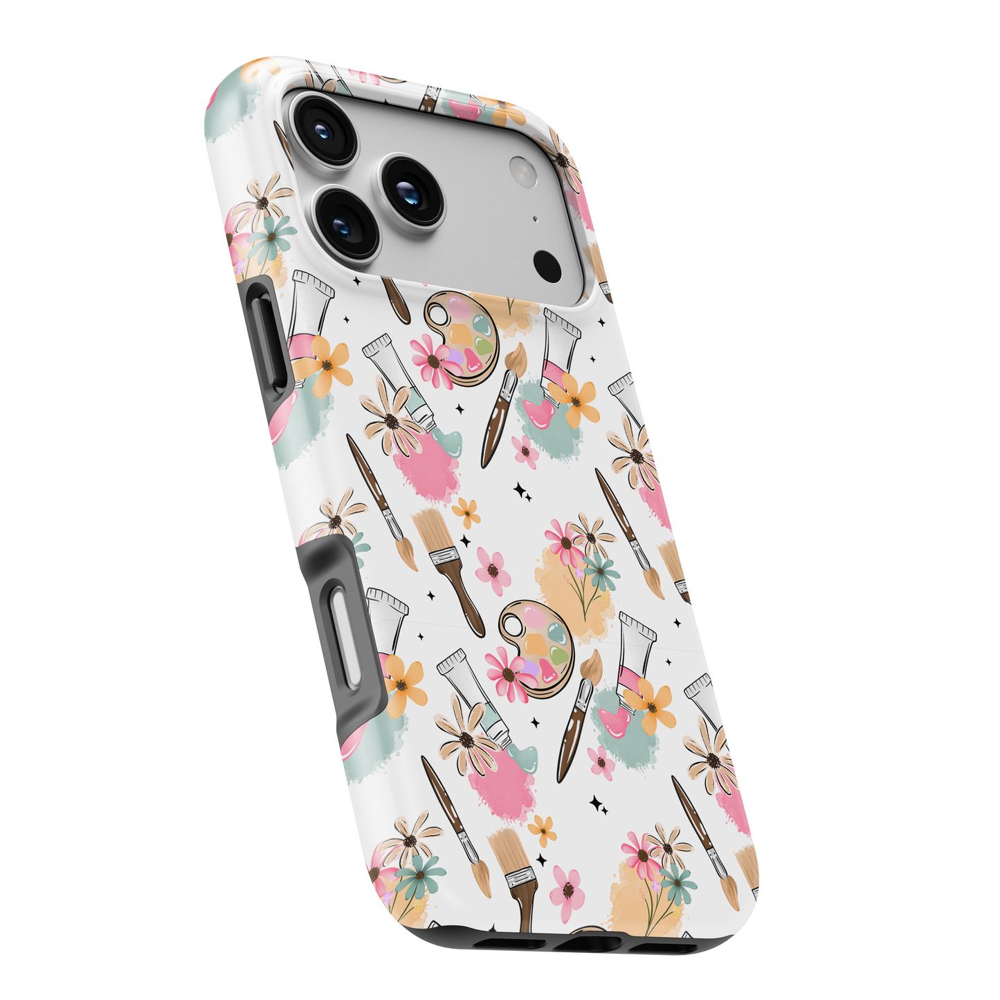 MagSafe Tough Phone case - Paint your own dreams florals
