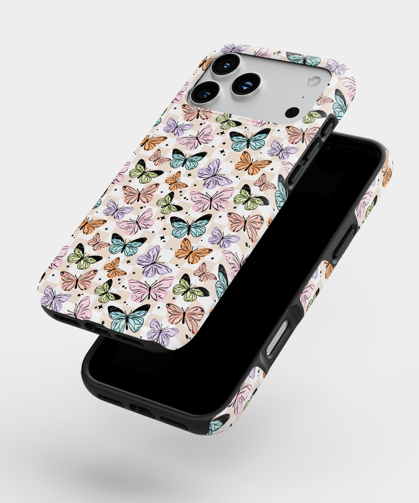 MagSafe Tough Phone case - Colorful butterflies