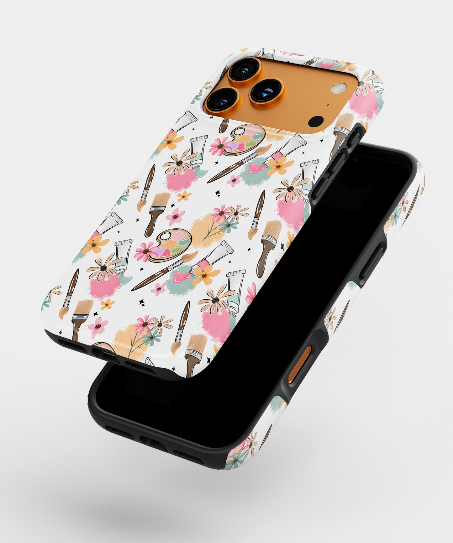 MagSafe Tough Phone case - Paint your own dreams florals