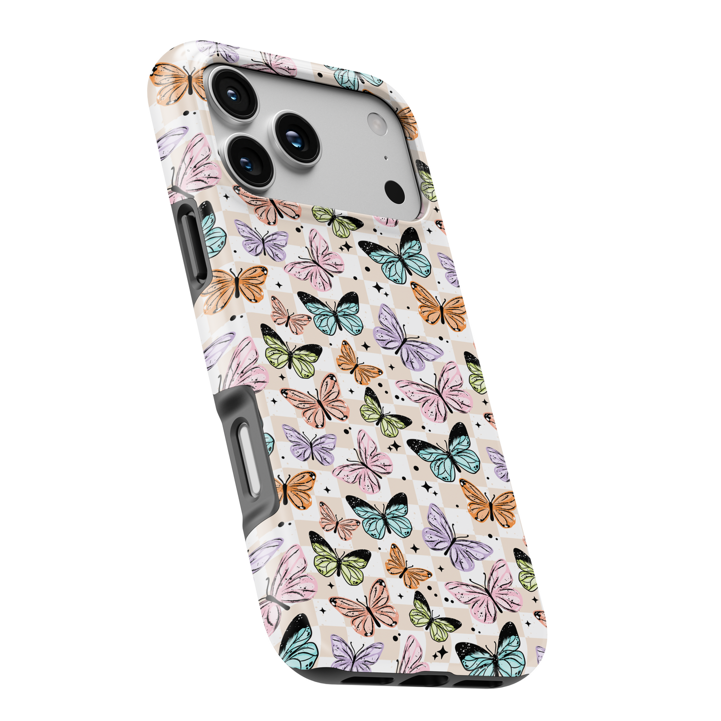 MagSafe Tough Phone case - Colorful butterflies