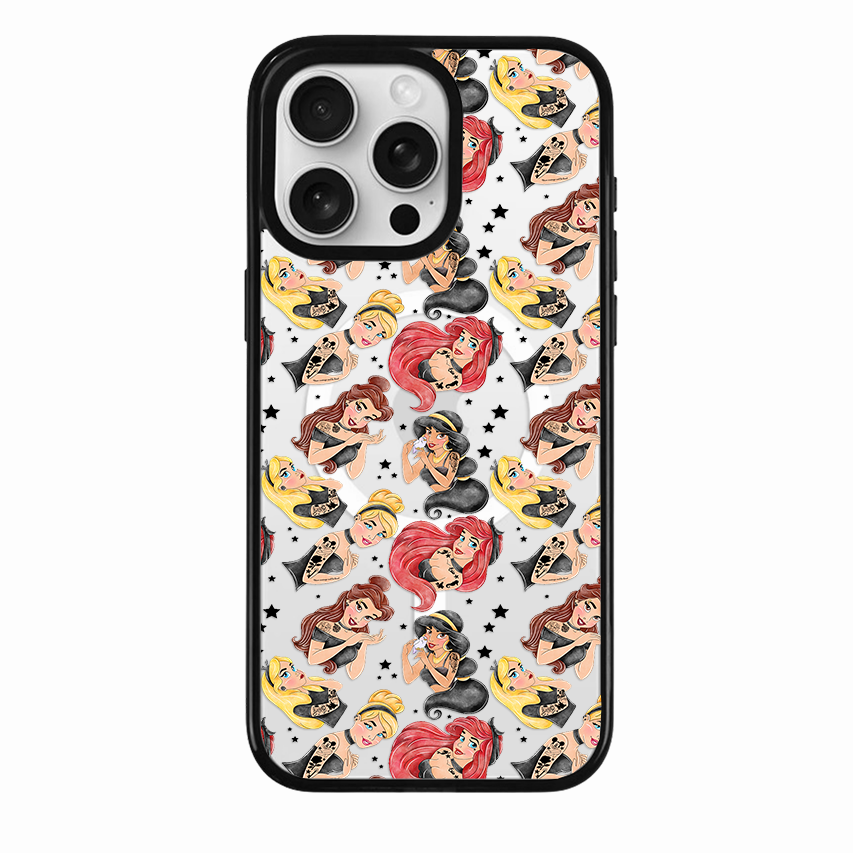 Clear MagSafe Phone case- Boujee Princess's