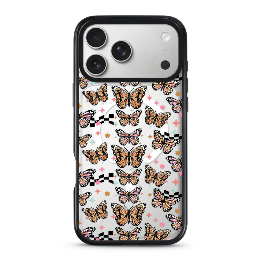 Clear MagSafe Phone case- Spring florals 2