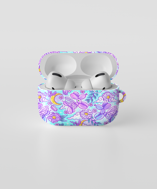 AirPods case - Celestial Balloon dogs