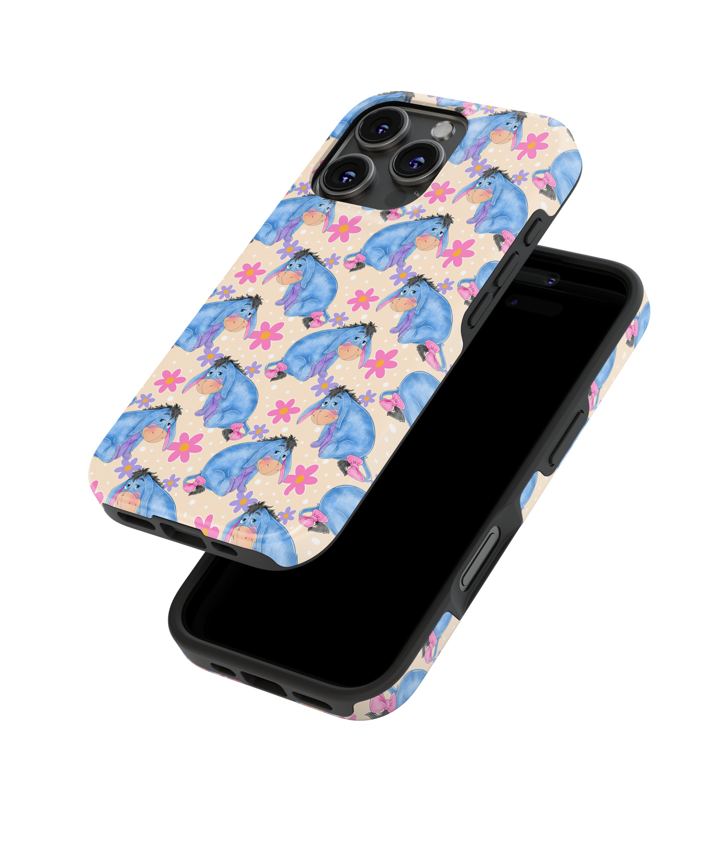 MagSafe Tough Phone case - Cute blue donkey