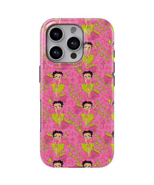 MagSafe Tough Phone case - Strawberry Boop