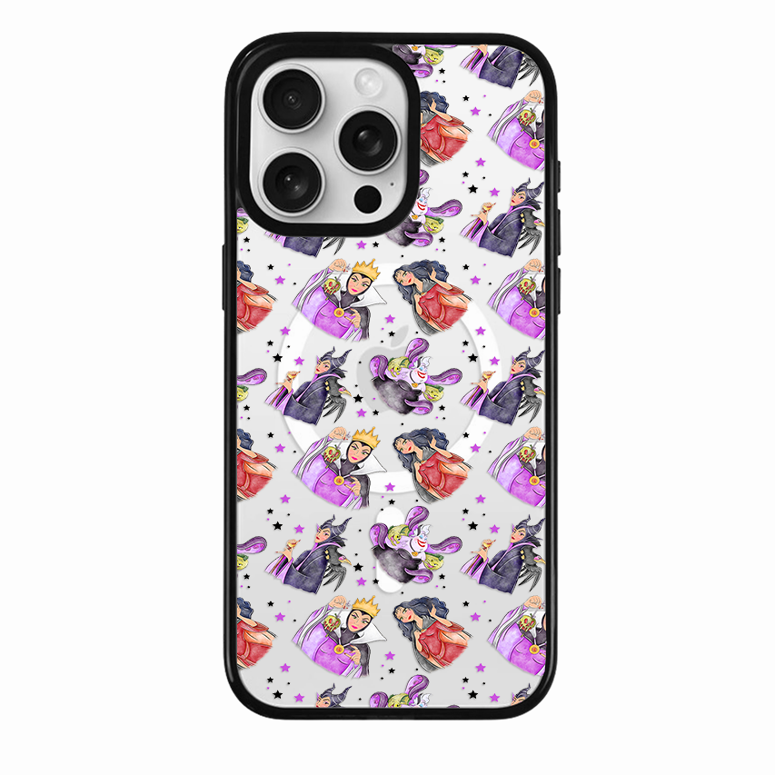 Clear MagSafe Phone case- Villains