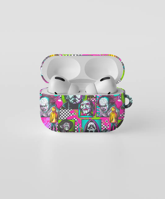 AirPods case - Neon Halloween