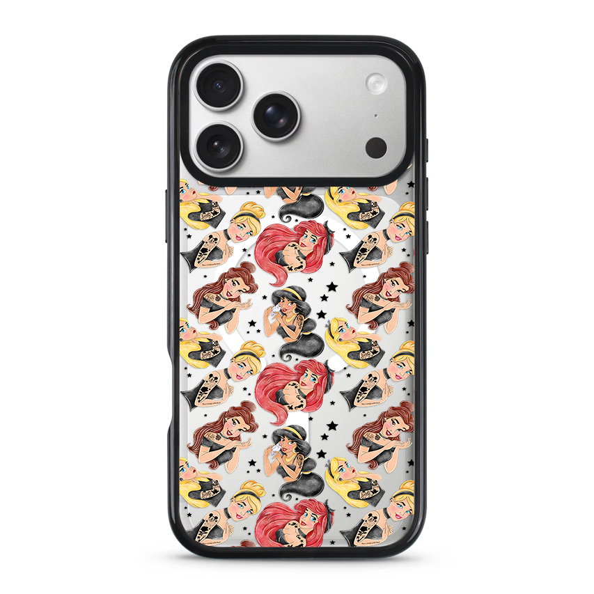 Clear MagSafe Phone case- Boujee Princess's
