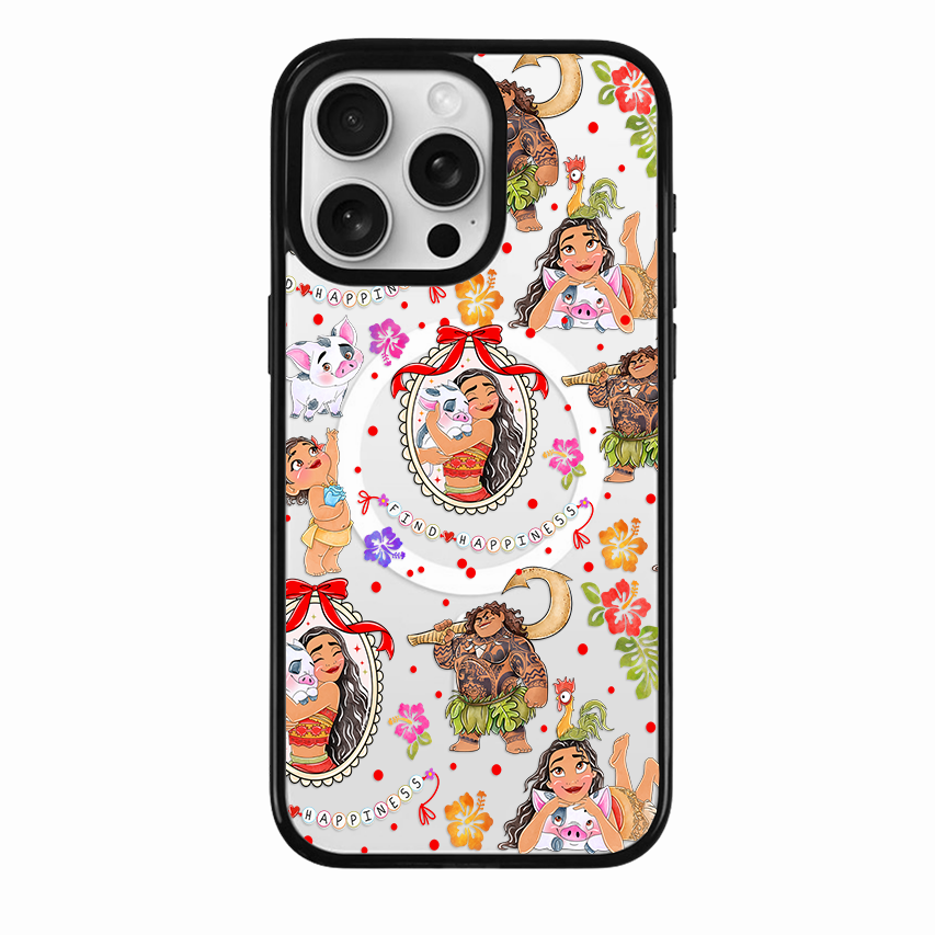 Clear MagSafe Phone case- Island princess