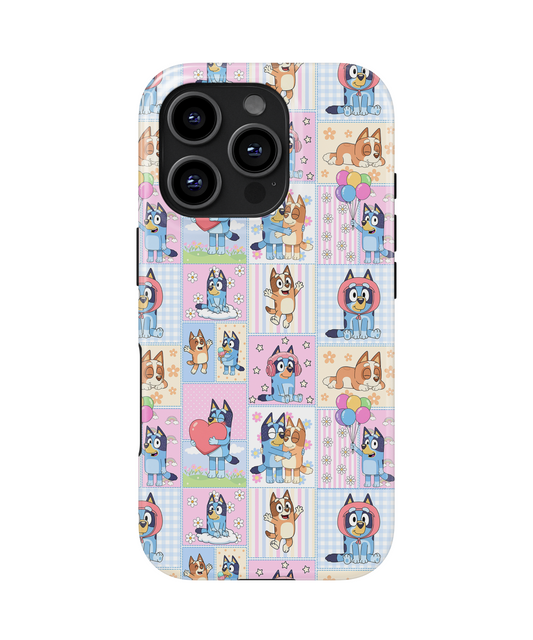 MagSafe Tough Phone case - Blue dog