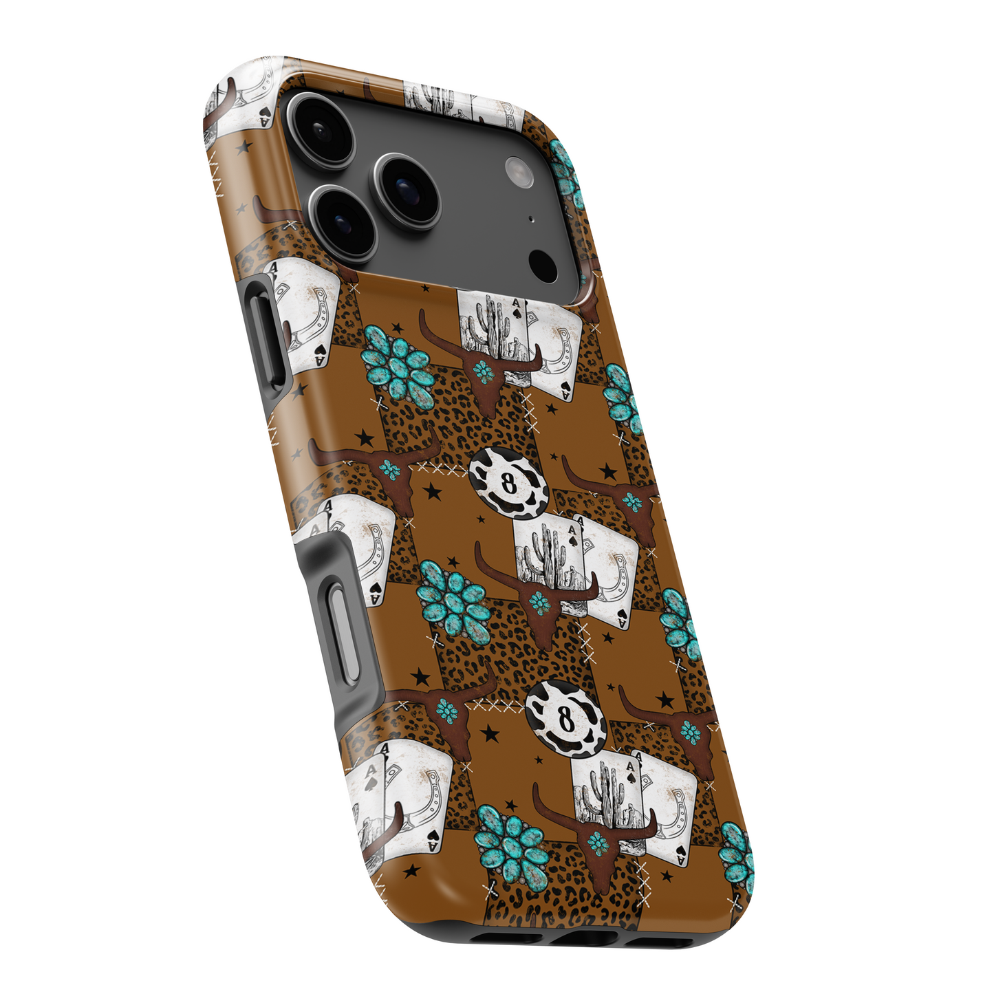MagSafe Tough Phone case - Western patch