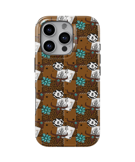 MagSafe Tough Phone case - Western patch