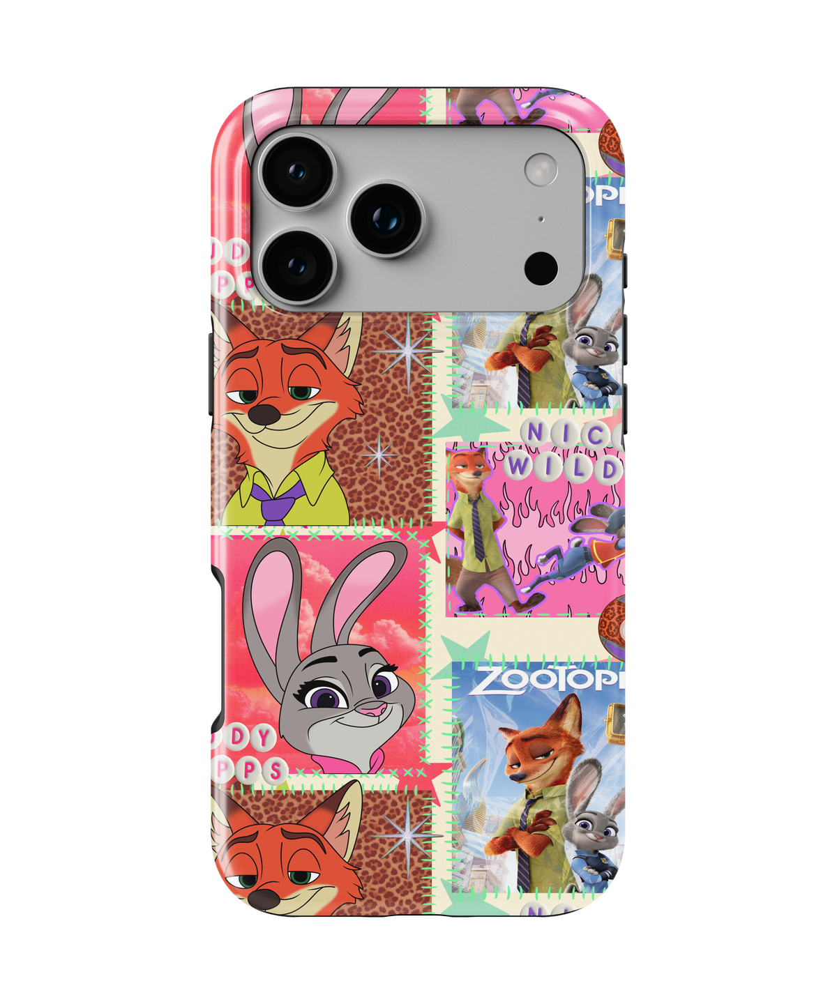 MagSafe Tough Phone case - Patch work Zoo